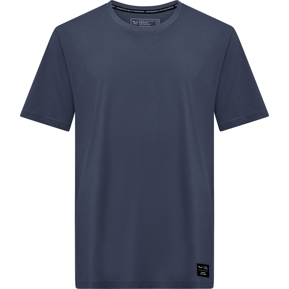 Salewa Herren Eagle Logo Patch T-Shirt (Größe L, blau)