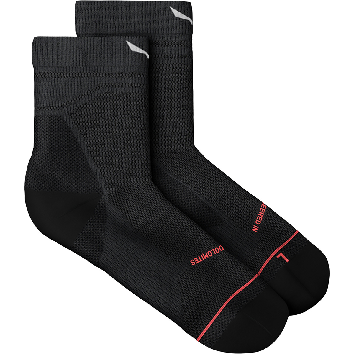 Salewa Donna Calzini Eagle Light Qrt (Taglia 42 , Nero)