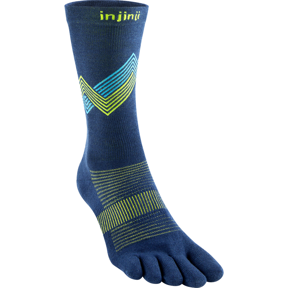 Injinji Calzini Run Lightweight Crew (Taglia 40.5 , Blu)