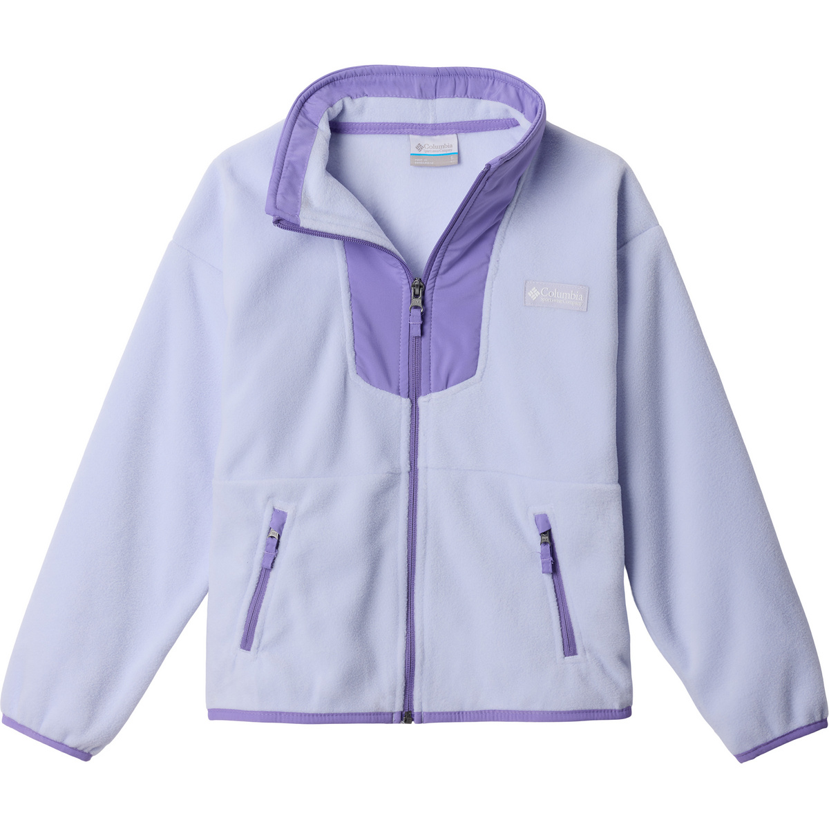 Columbia Kinder Sequoia Grove Fleece Jacke (Größe 104 , lila)