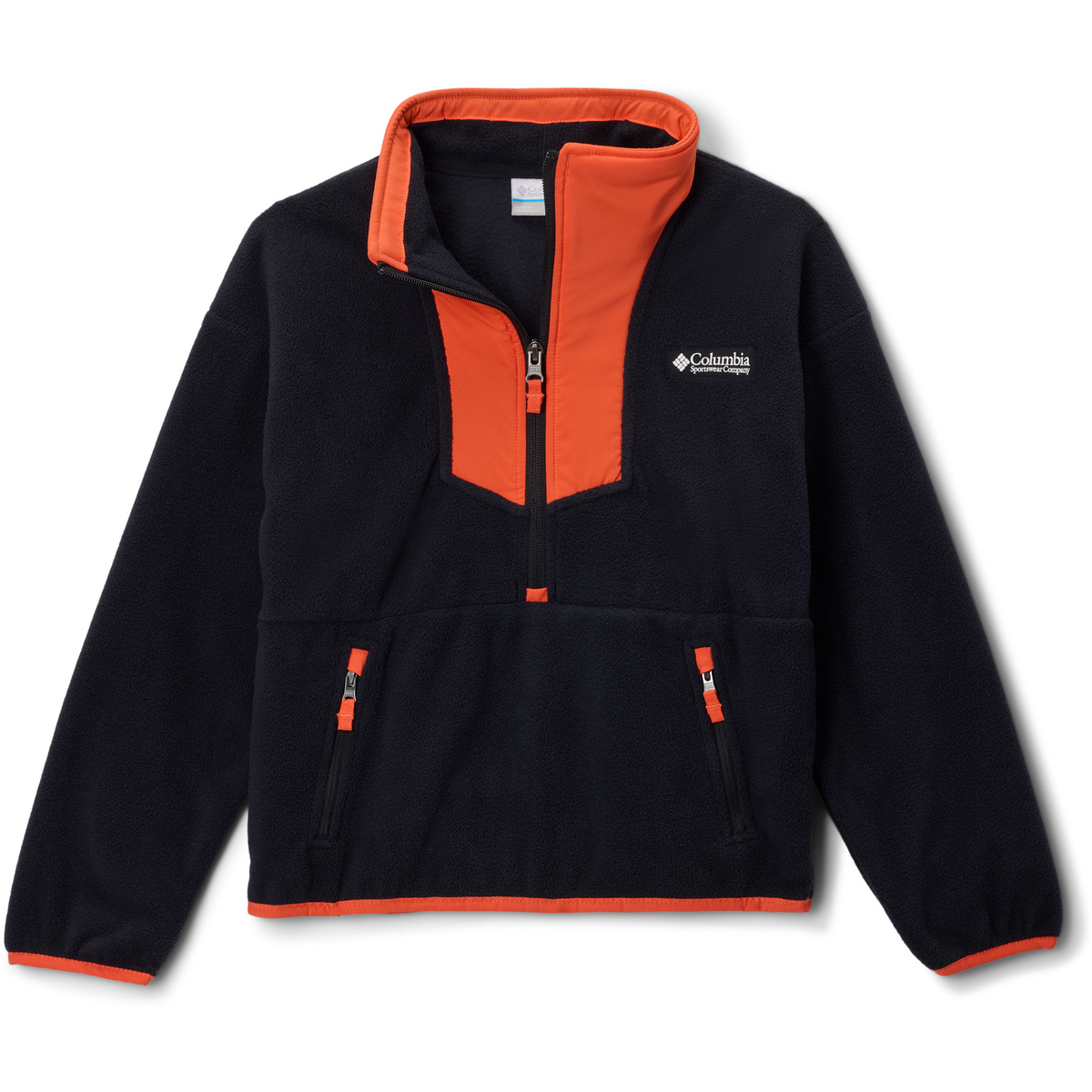 Columbia Kinder Sequoia Grove Half Zip Pullover (Größe 104 , schwarz)