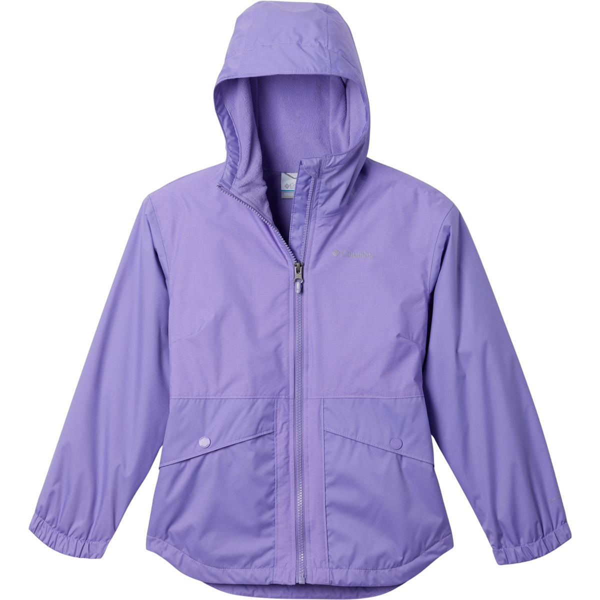 Columbia Kinder Rainy Trails II Fleece Lined Jacke (Größe M, lila)