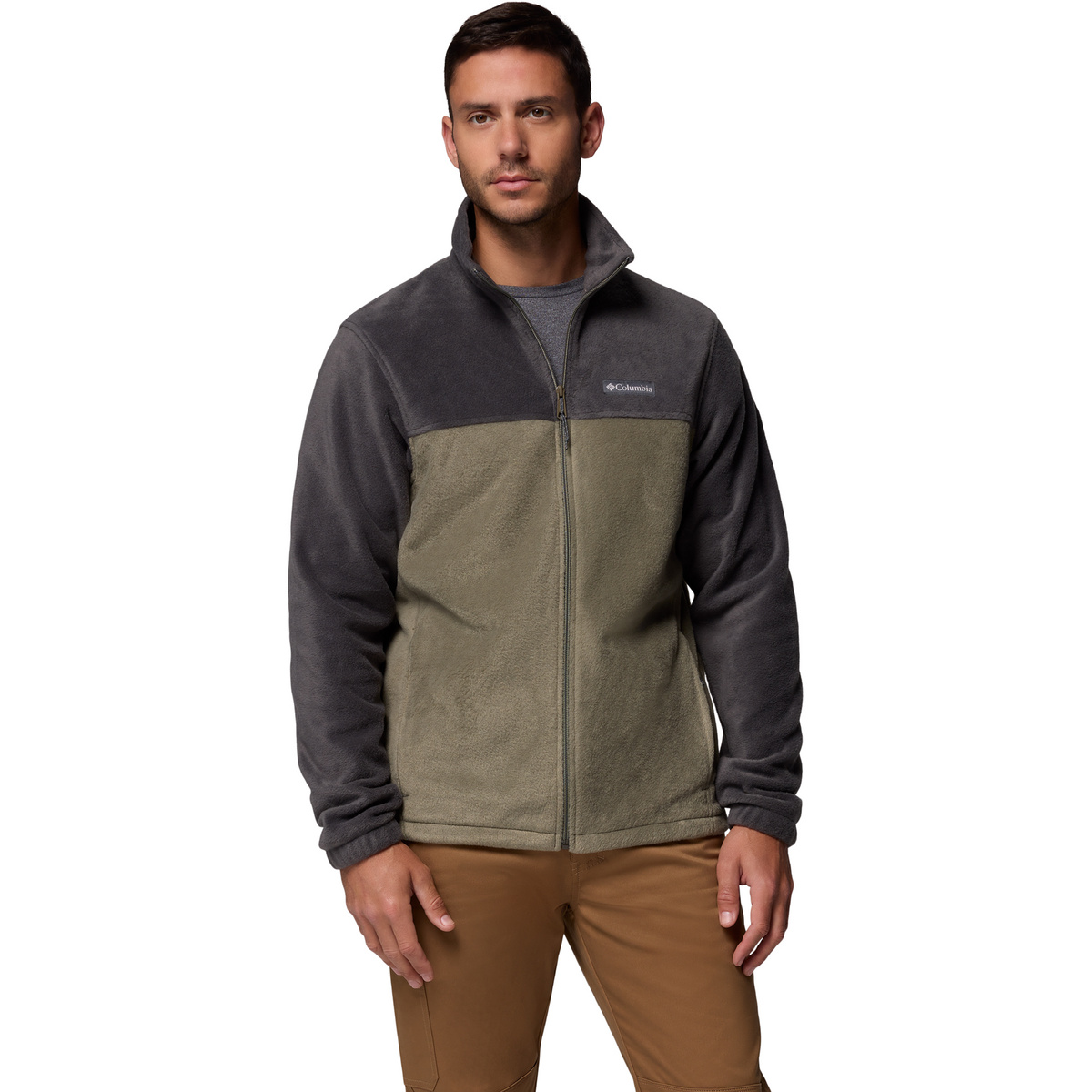 Columbia Homme Veste Steens Mountain 2.0 (taille M, Olive)
