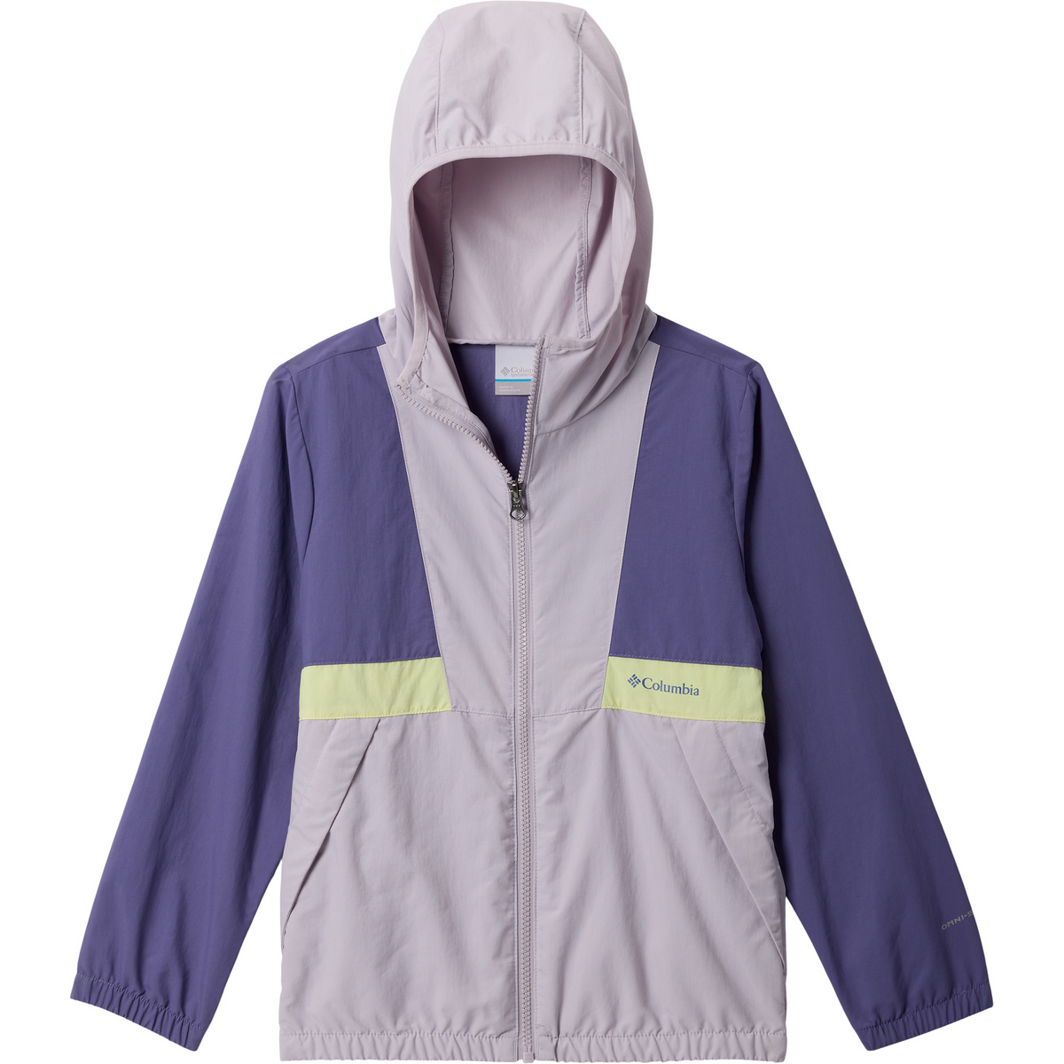 Columbia Kinder Spire Valley Jacke (Größe 120 , lila)