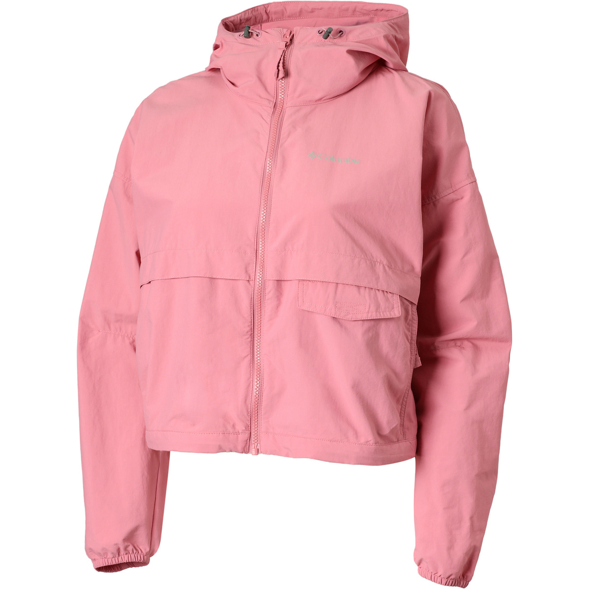 Columbia Damen Spire Valley Cropped Jacke (Größe M, rosa)
