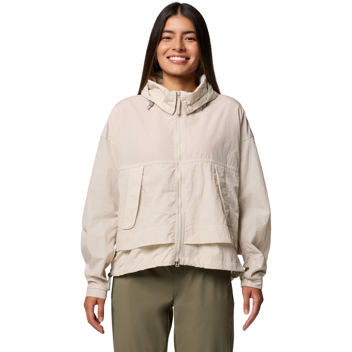 Columbia Damen Paracutie II Jacke (Größe L, beige)