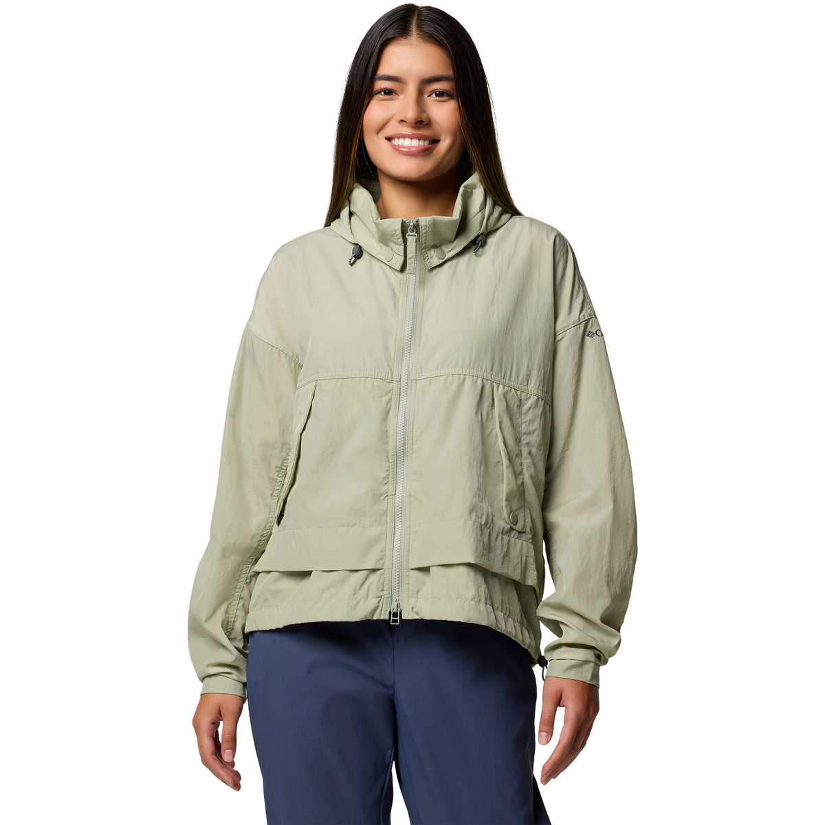 Columbia Damen Paracutie II Jacke (Größe M, gruen)