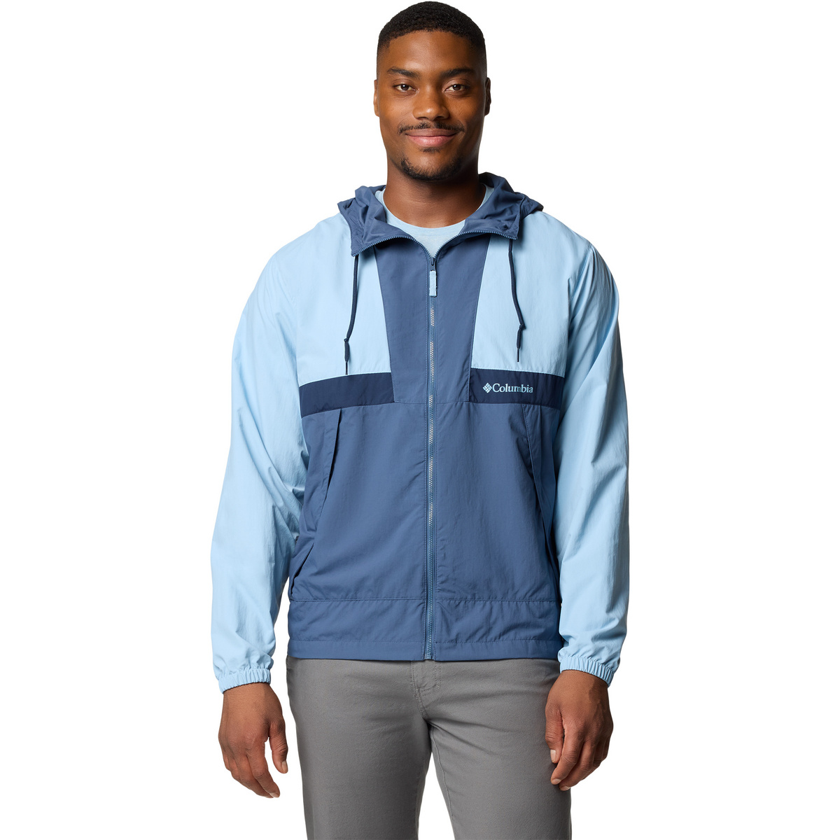 Columbia Herren Spire Valley Hoodie Jacke (Größe XL, blau)