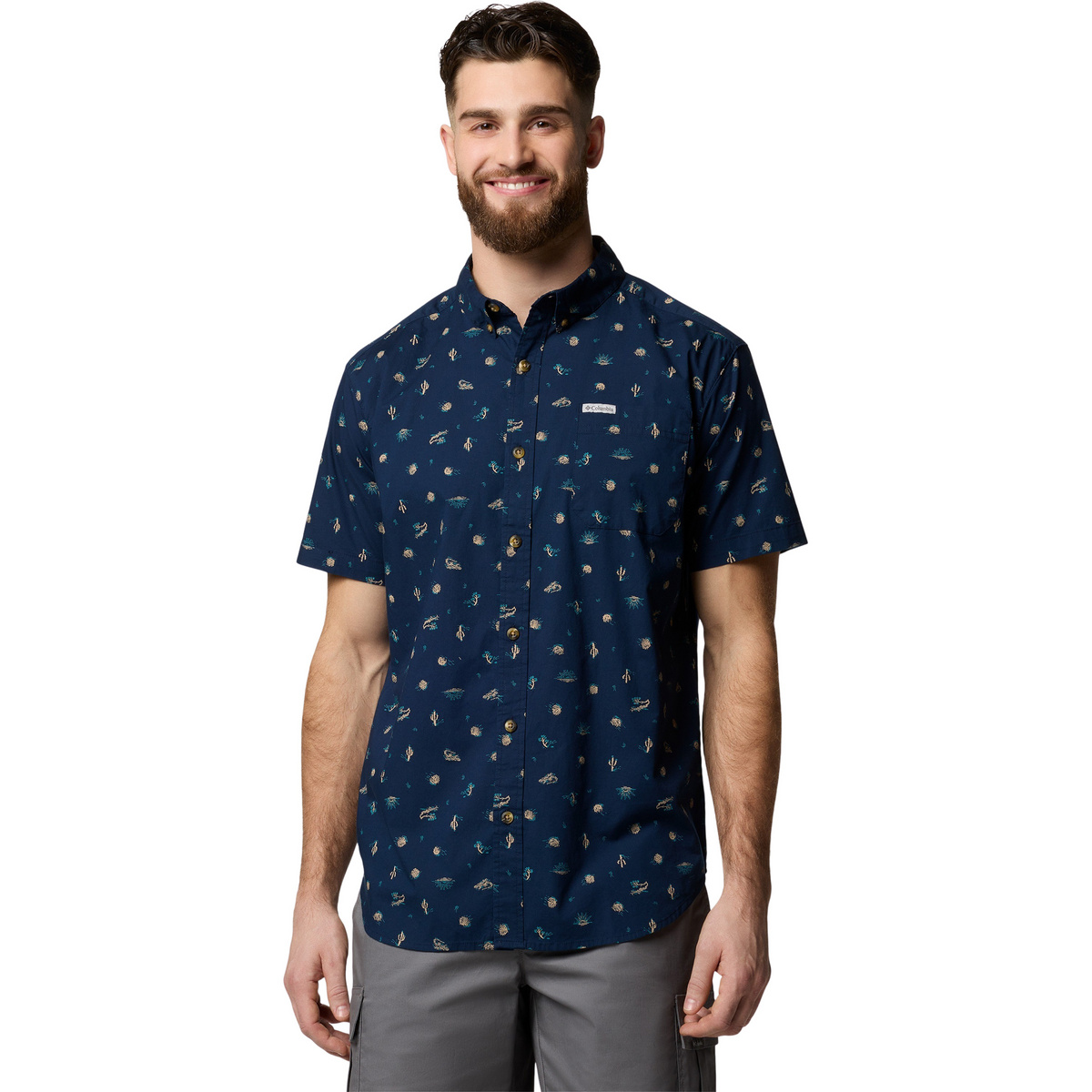 Image of Columbia Uomo Camicia Rapid Rivers Printed