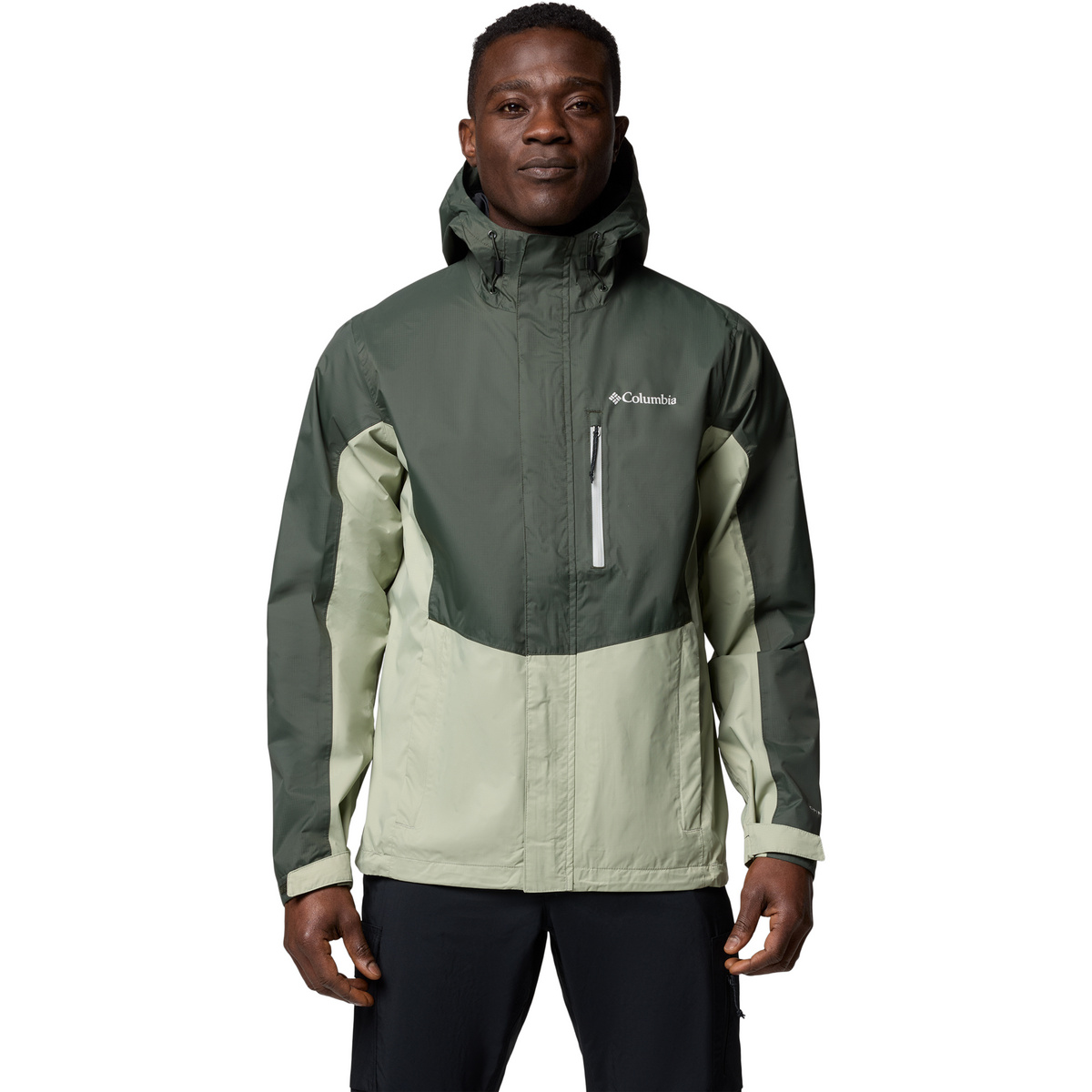 Columbia Herren Pouring Adventure III Jacke (Größe XXL, gruen)