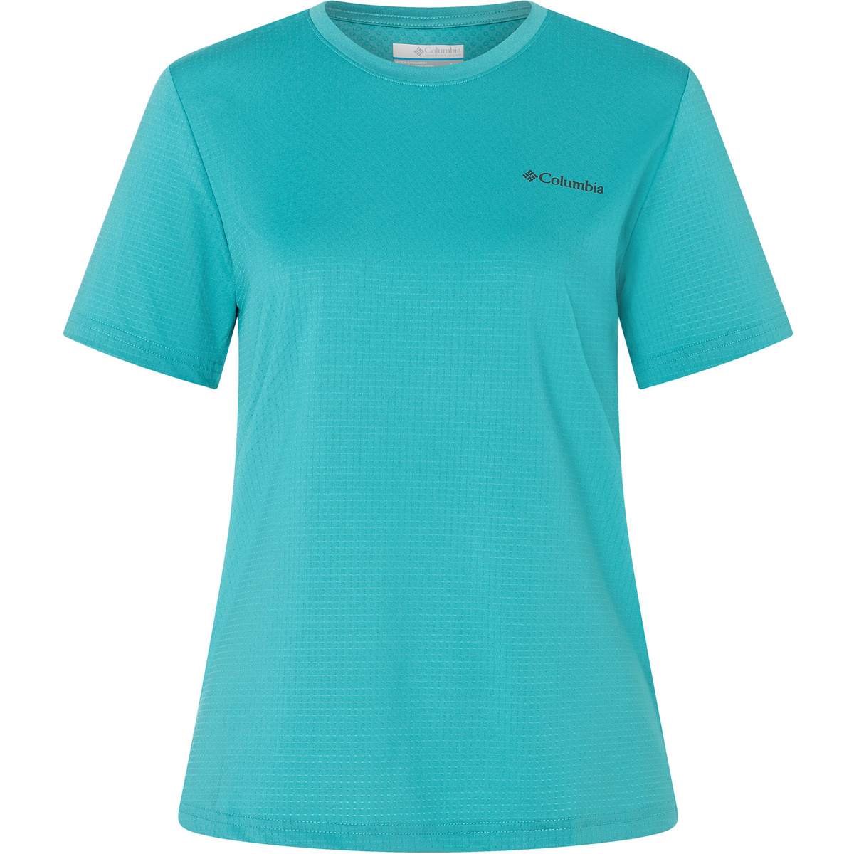Columbia Donna Maglietta Wild Springs (Taglia S, Turchese)