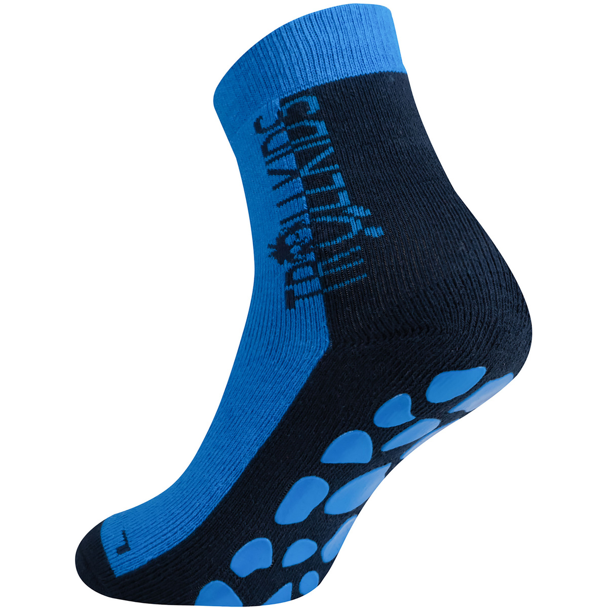 Trollkids Kinder Anti Slip Socken (Größe 23 , blau)