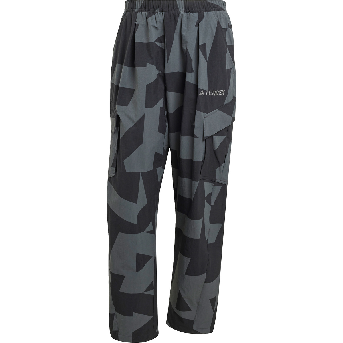 adidas Terrex Herren Xploric AOP Cargo Hose (Größe L, schwarz)