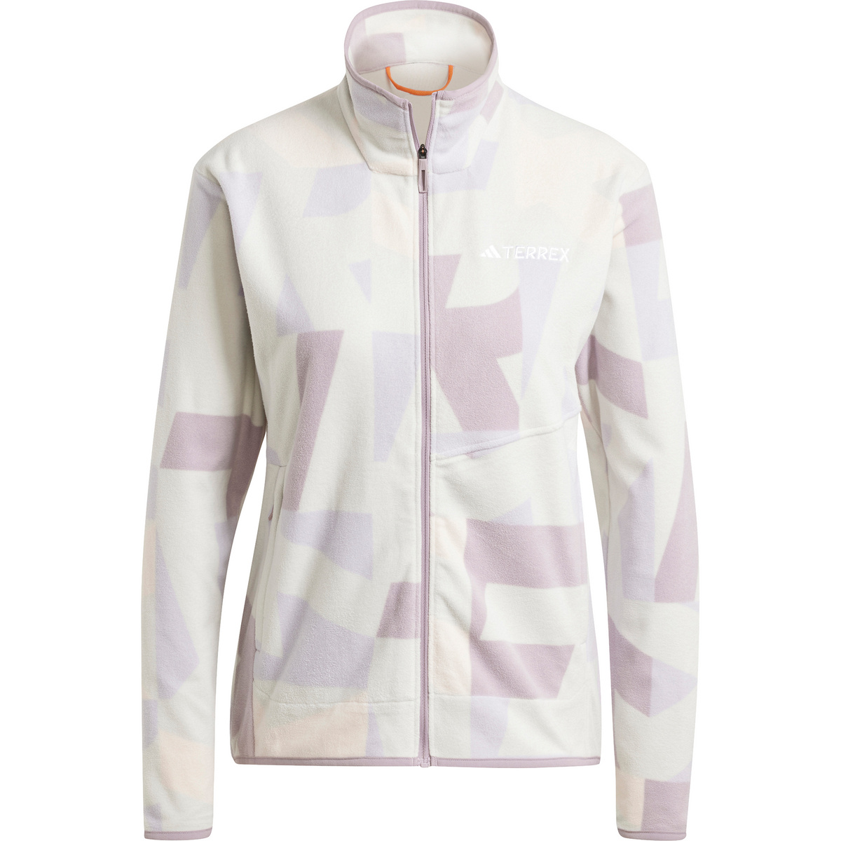 adidas Terrex Damen Multi AOP Fleece Jacke (Größe XS, mehrfarbig)
