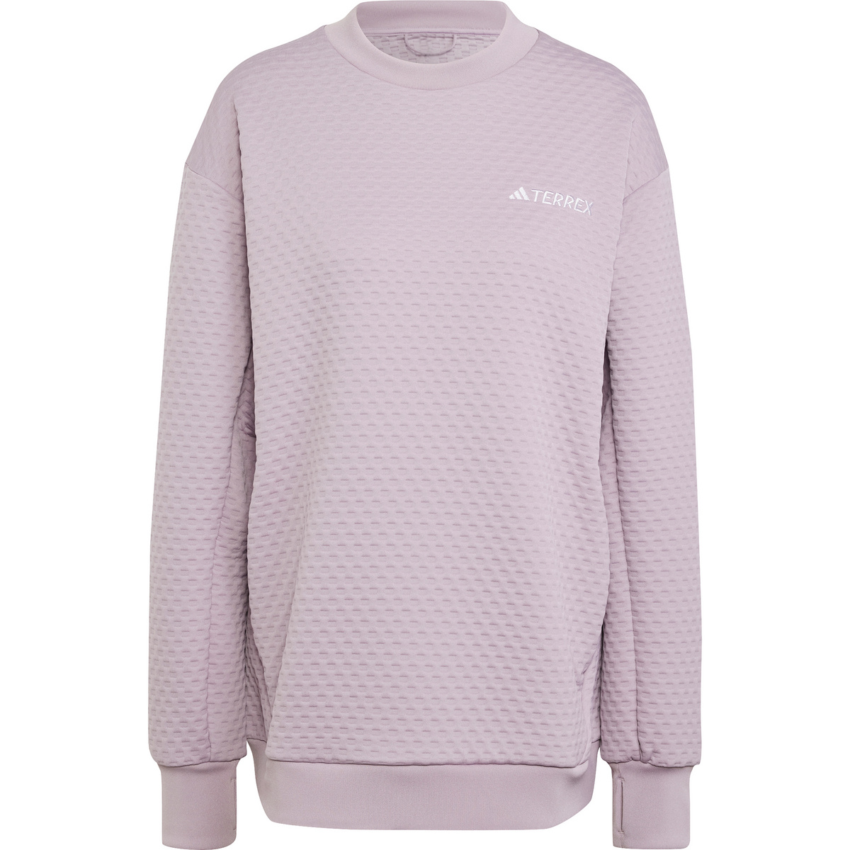 adidas Terrex Damen Xploric Crew Neck Pullover (Größe XL, lila)
