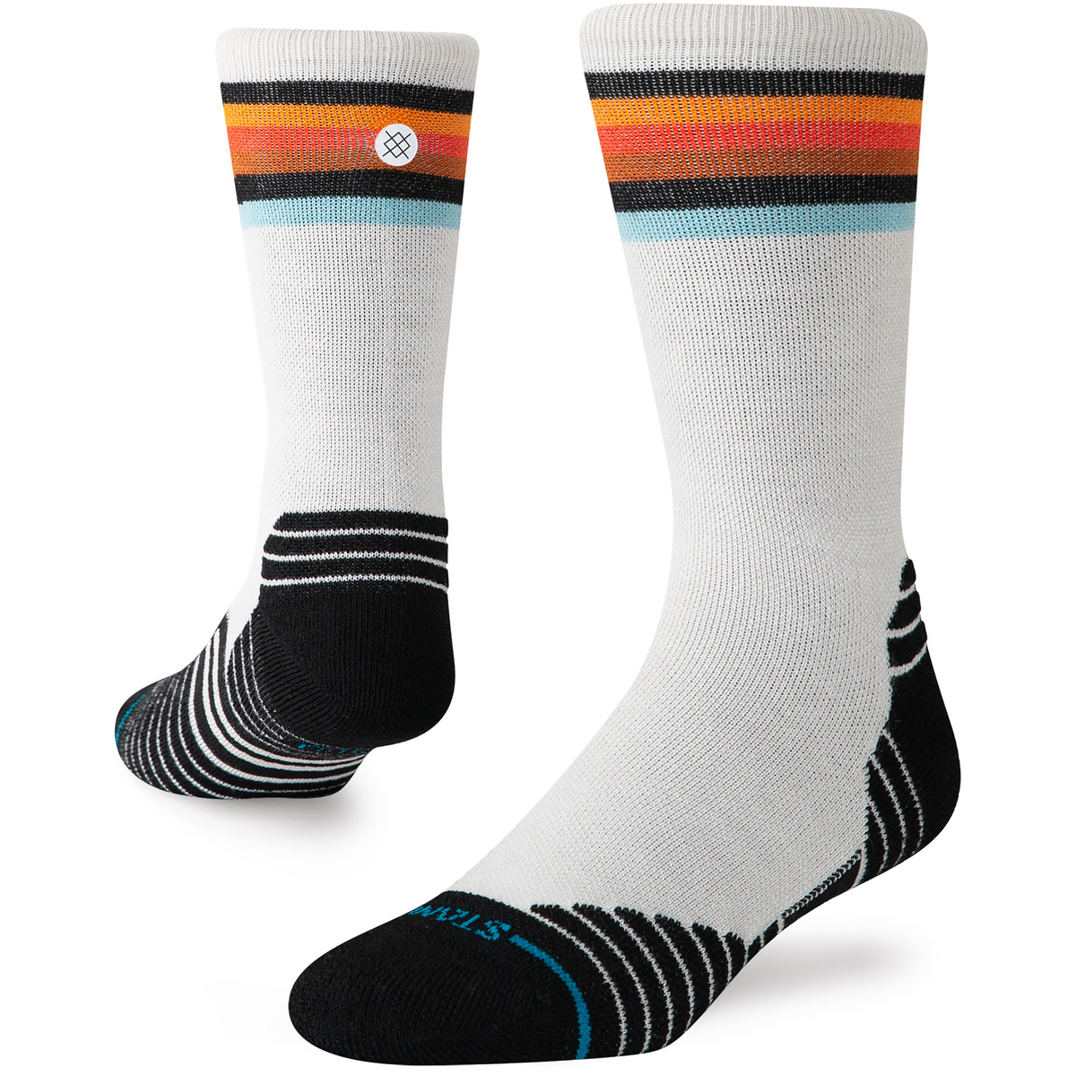 Stance Chaussettes Vindicated Mid Wool Crew (taille 43 , Gris)