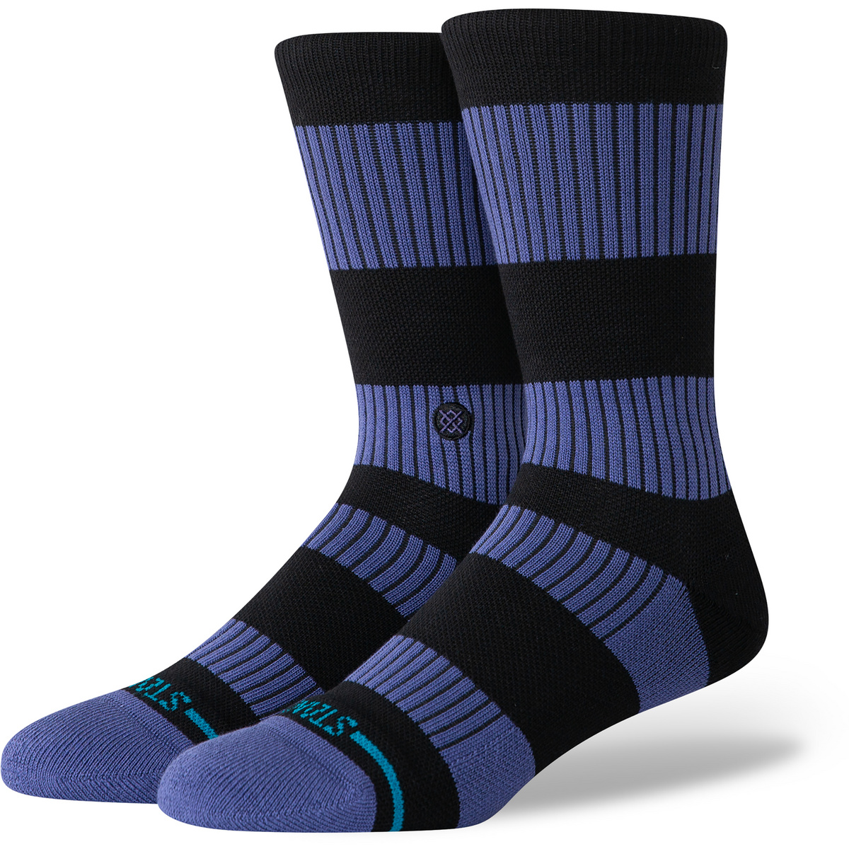 Stance Chaussettes Fred Crew (taille 38 , Bleu)