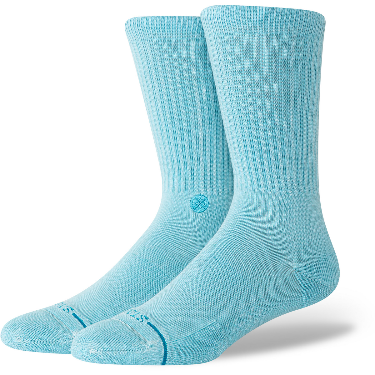 Stance Calzini Icon Dyed Crew (Taglia 38 , Blu)