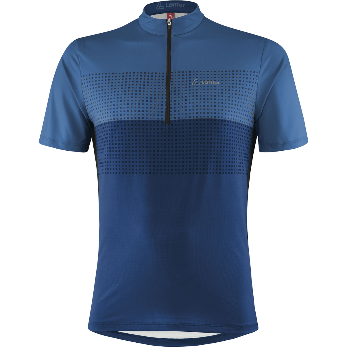 Löffler Uomo Maglia Sparta Half Zip (Taglia M, Blu)