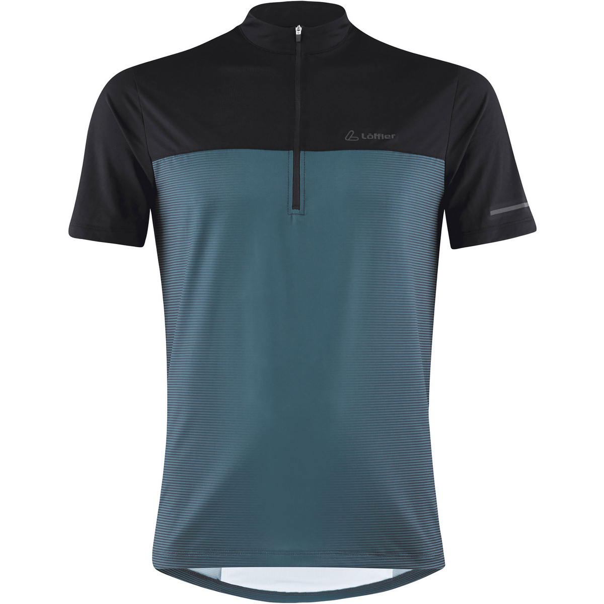 Löffler Herren Glow Half Zip Trikot (Größe XS, blau)
