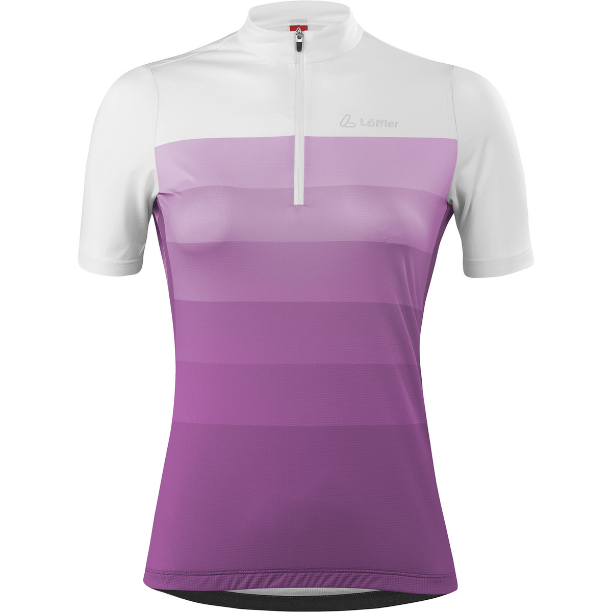 Image of Löffler Donna Maglia Rainbow Mid Half Zip