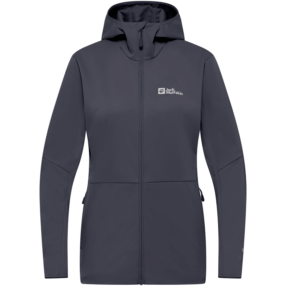 Jack Wolfskin Femme Veste Feldberg Hoodie (taille XS, Gris)