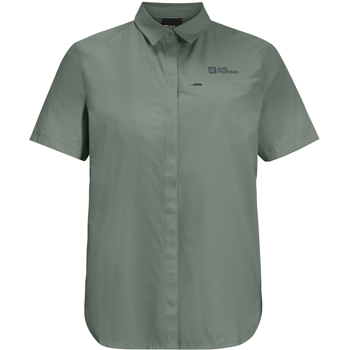 Jack Wolfskin Femme Blouse Vandra (taille XS, Vert)