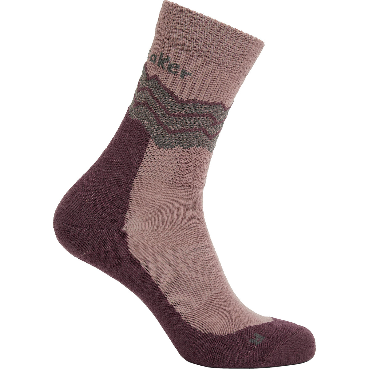 Image of Icebreaker Uomo Calzini Hike+ Medium Crew Across the Peaks