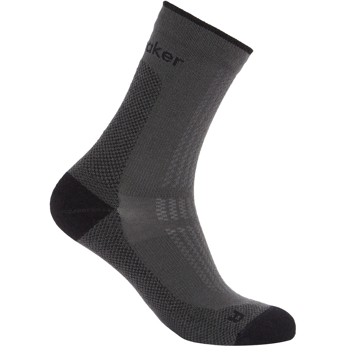 Image of Icebreaker Donna Calzini Hike+ Ultralight Quarter