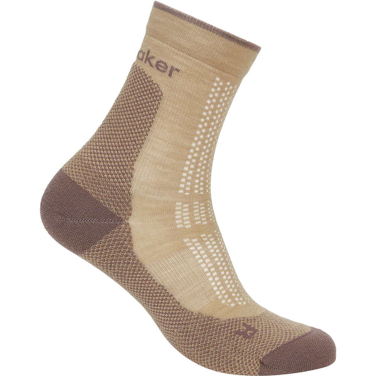 Icebreaker Damen Hike+ Ultralight Quarter Socken (Größe 38 , rosa)