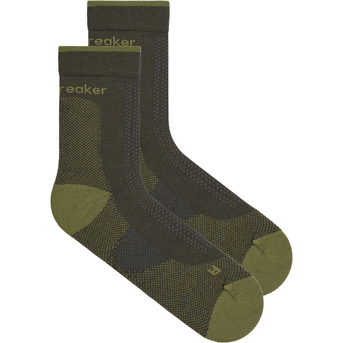 Icebreaker Herren Hike+ Ultralight Quarter Socken (Größe 44.5 , beige)