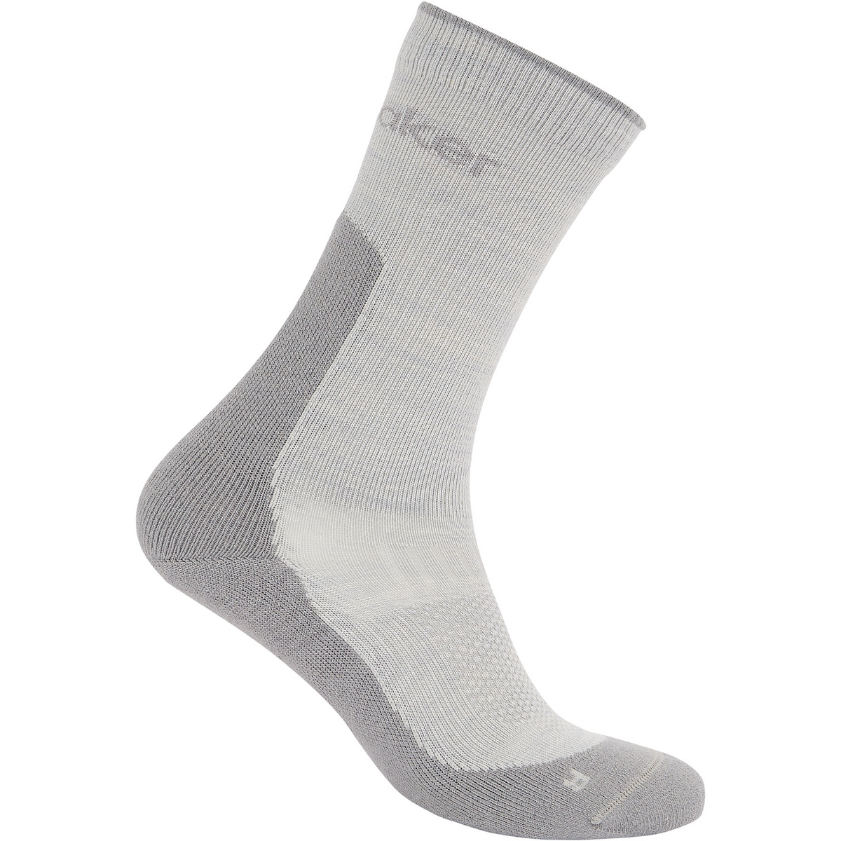 Icebreaker Damen Hike+ Light Crew Socken (Größe 38 , grau)