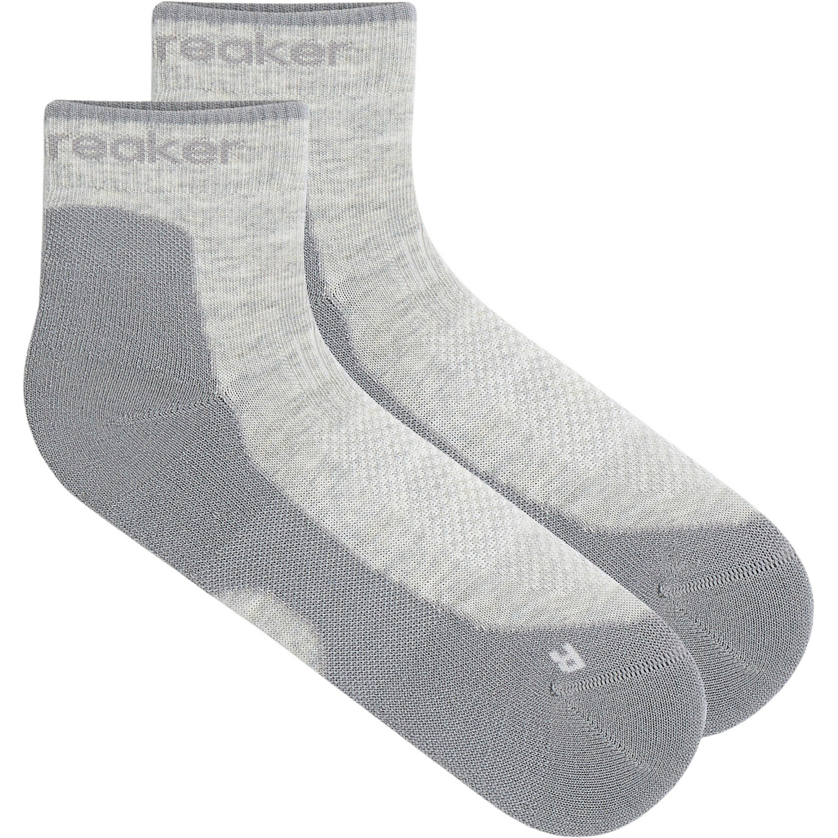Icebreaker Damen Hike+ Light Mini Socken (Größe 38 , beige)