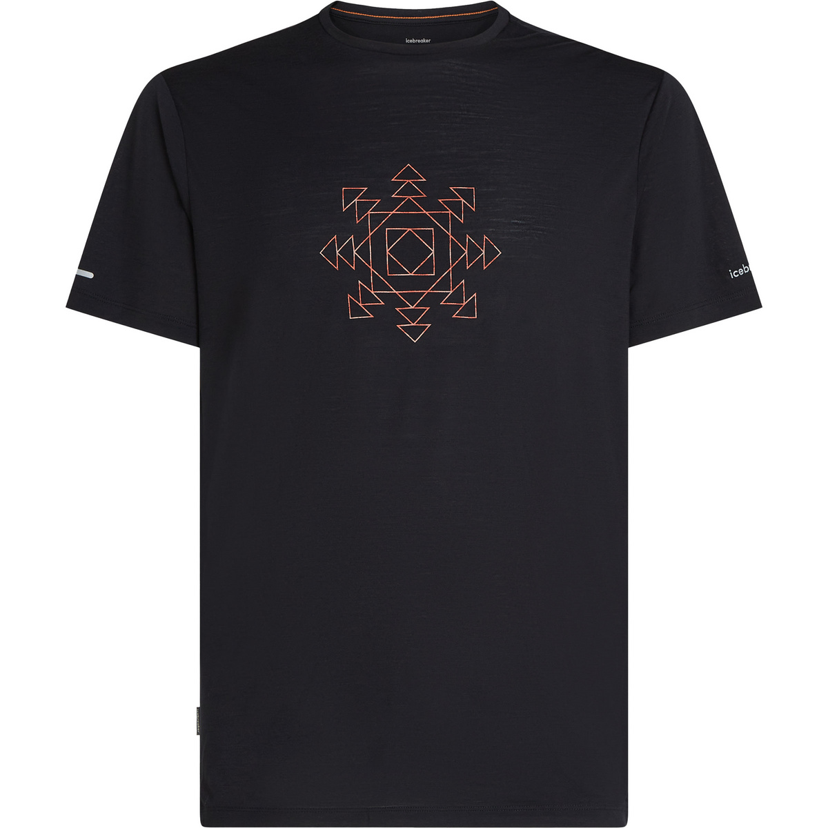 Icebreaker Herren 125 Cool-Lite Sphere Fusion T-Shirt (Größe L, schwarz)