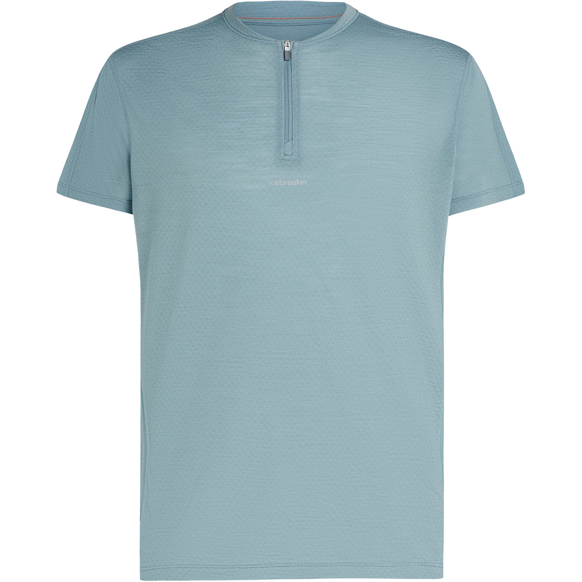 Icebreaker Herren 125 Cool-Lite Speed Quarter Zip T-Shirt (Größe XXL, blau)