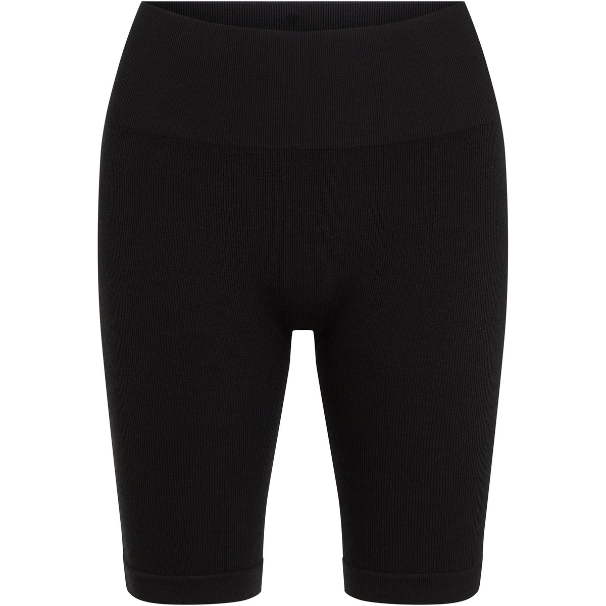 Icebreaker Femme Short Seamless Rib 8 High Rise (taille XL, Noir)