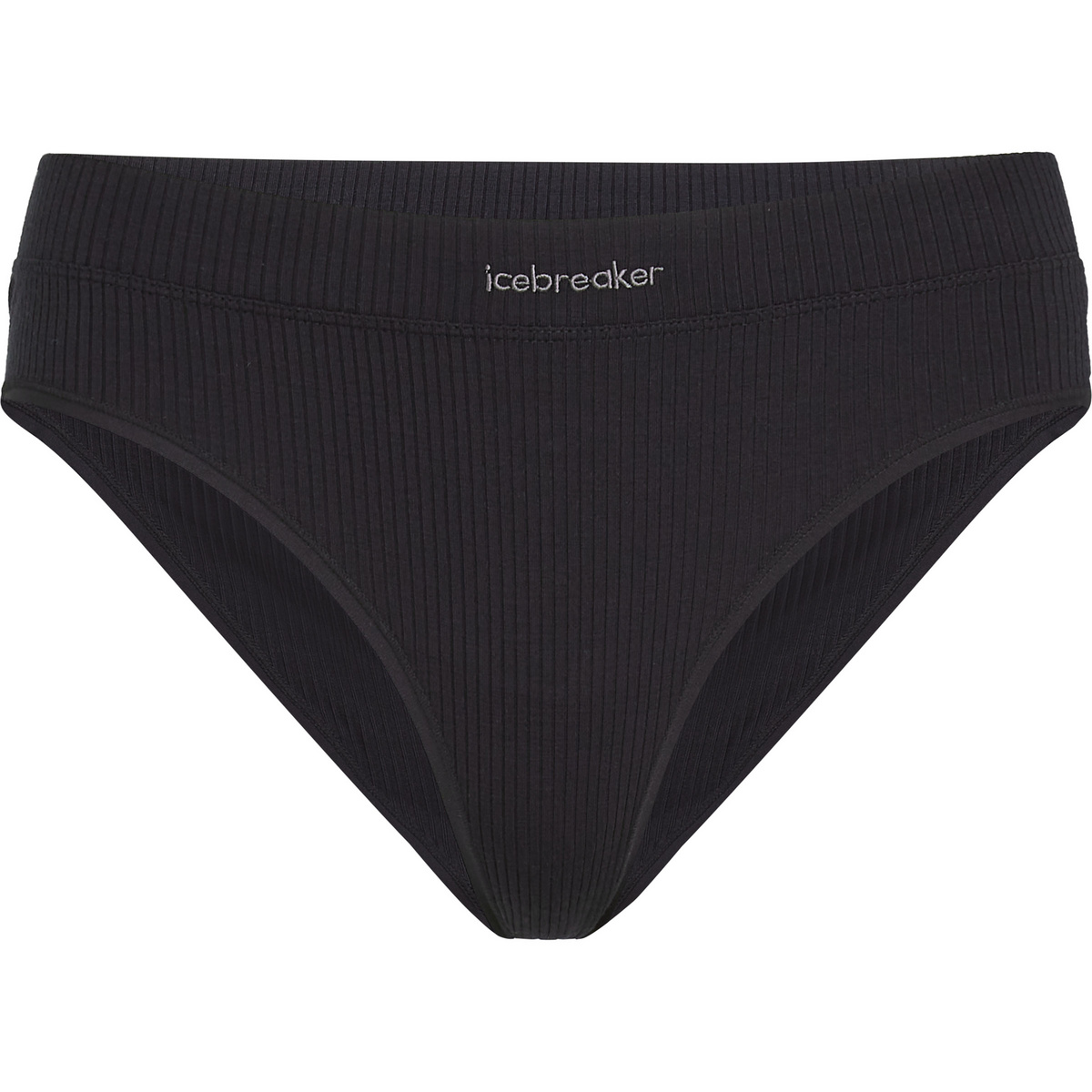 Icebreaker Donna Calzamaglia Rib Lotus (Taglia XL, Nero)