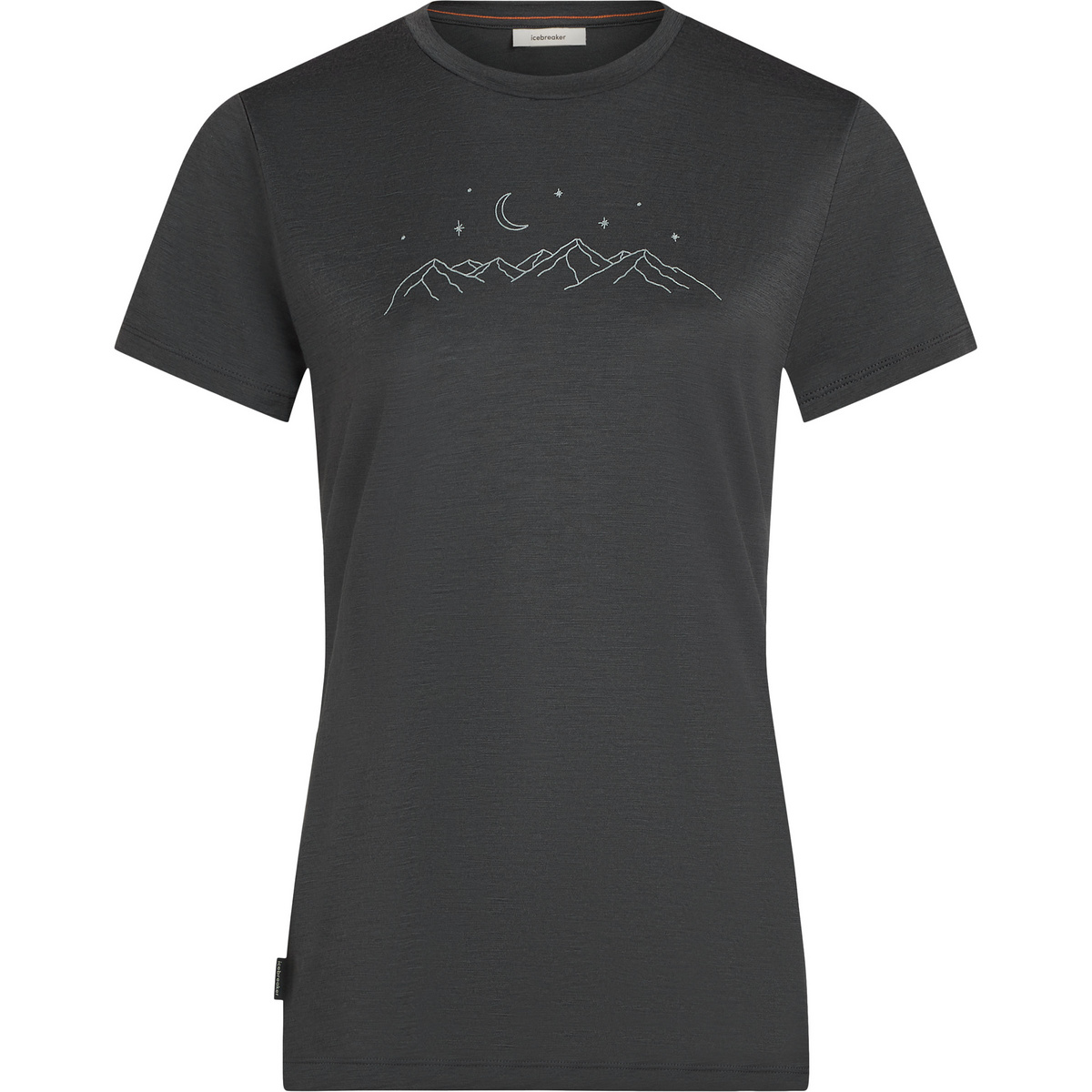 Icebreaker Damen 150 Tech Lite Sparkling Stars T-Shirt (Größe M, grau)