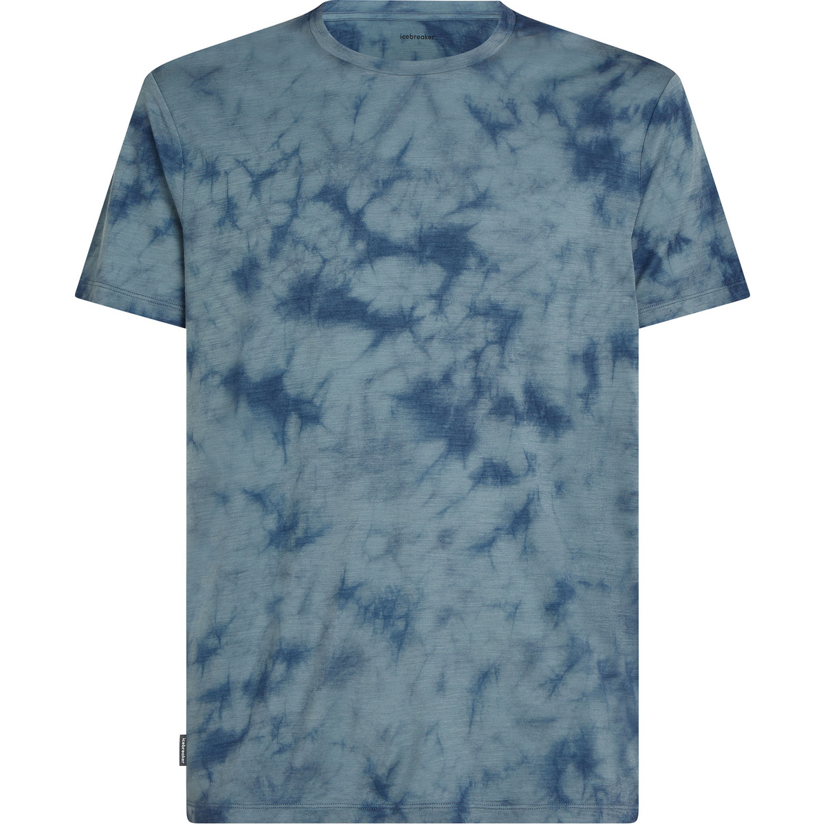 Icebreaker Homme T-shirt 150 Tech Lite Cloud Dye (taille XL, Bleu)