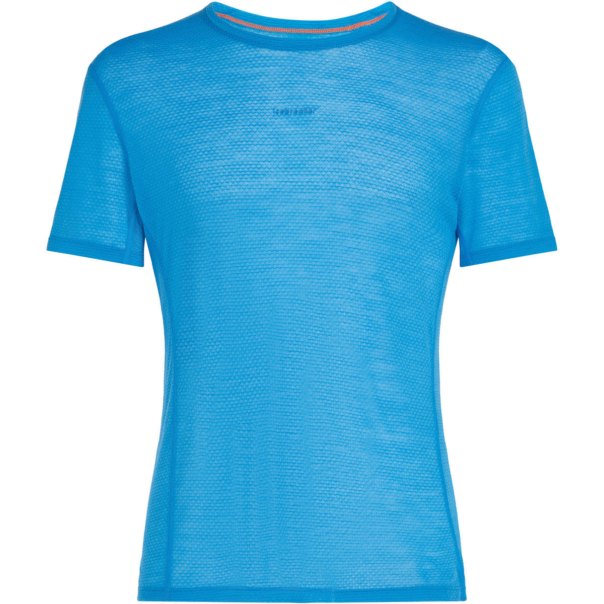 Icebreaker Uomo Maglietta 75 Cool-Lite Featherlight (Taglia L, Blu)