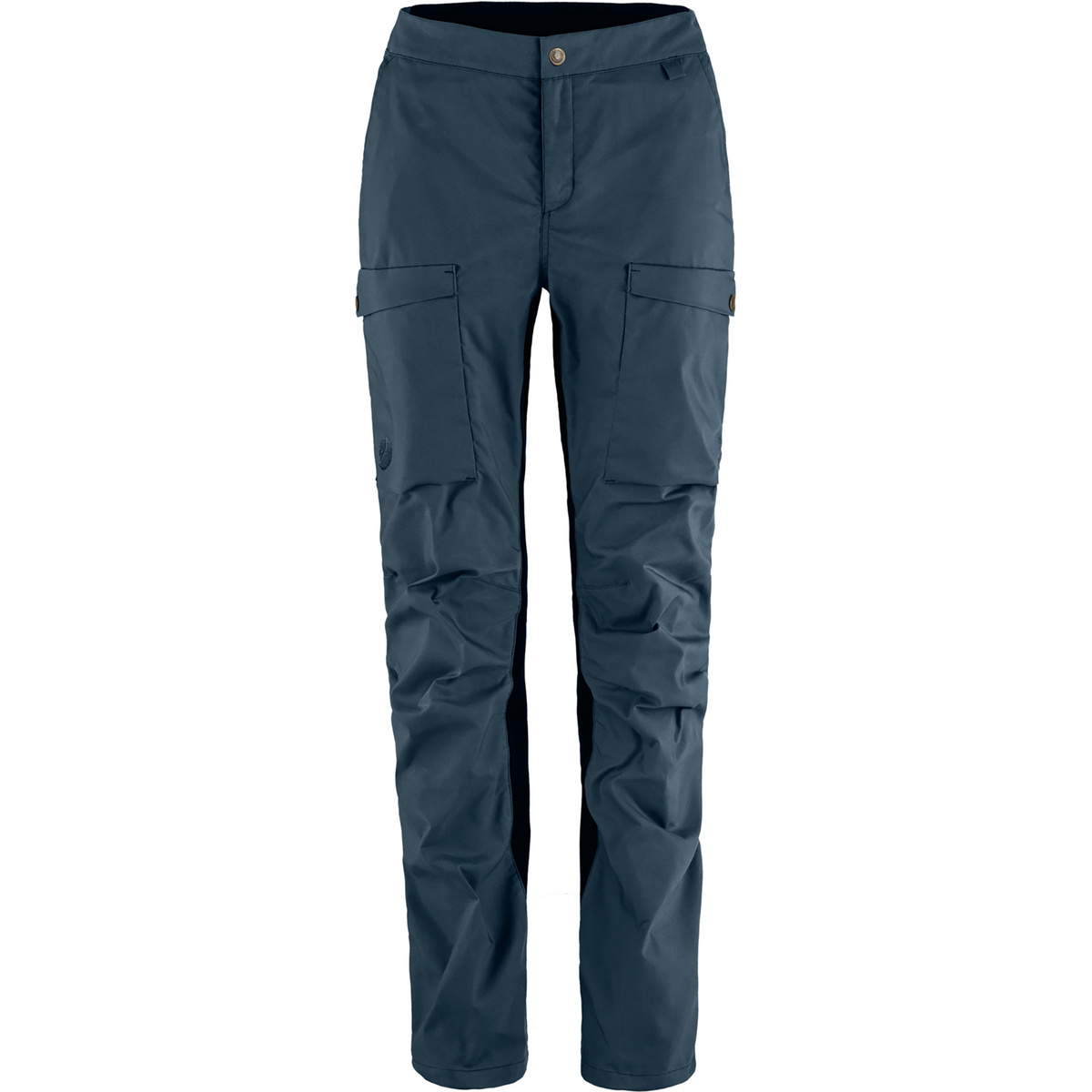 Fjällräven Damen Abisko Hybrid Trail Hose (Größe S , blau)