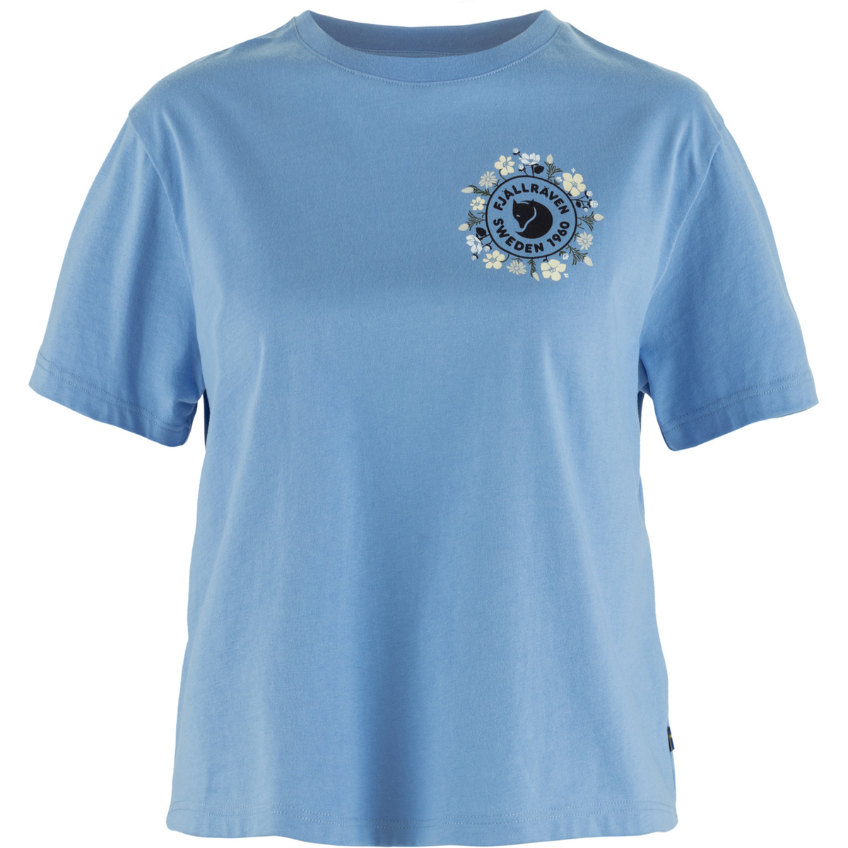 Image of Fjällräven Donna Maglietta Fjällblomster Logo