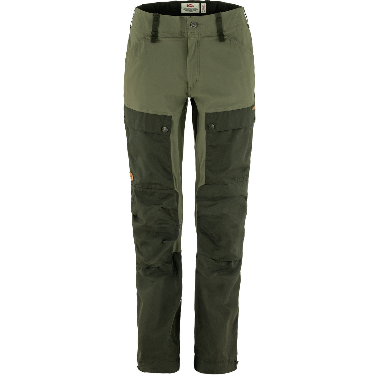 Fjällräven Femme Pantalon Keb Curved (taille M, Olive)