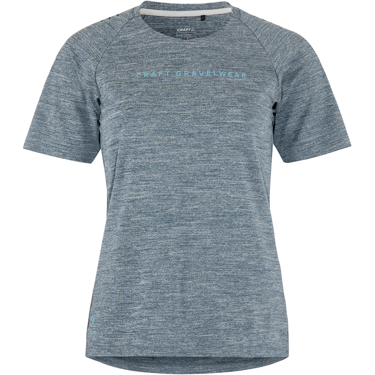 Craft Damen Adv Gravel T-Shirt (Größe S, blau)