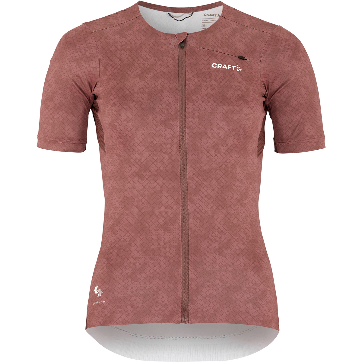 Craft Donna Maglia Pro Gravel (Taglia M, Rosso)