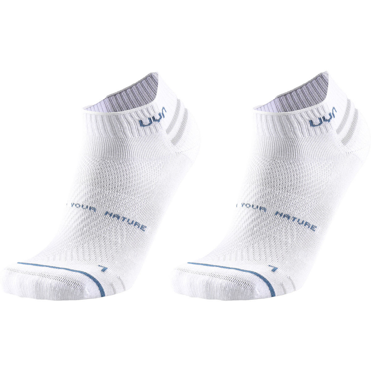 Uyn Calzini All Around Low Cut 2er Pack (Taglia 42 , Bianco)