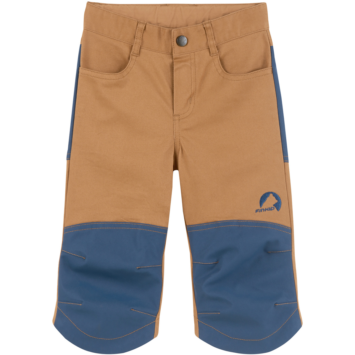 Finkid Enfants Pantalon Kulta Canvas (taille 92 , Brun)