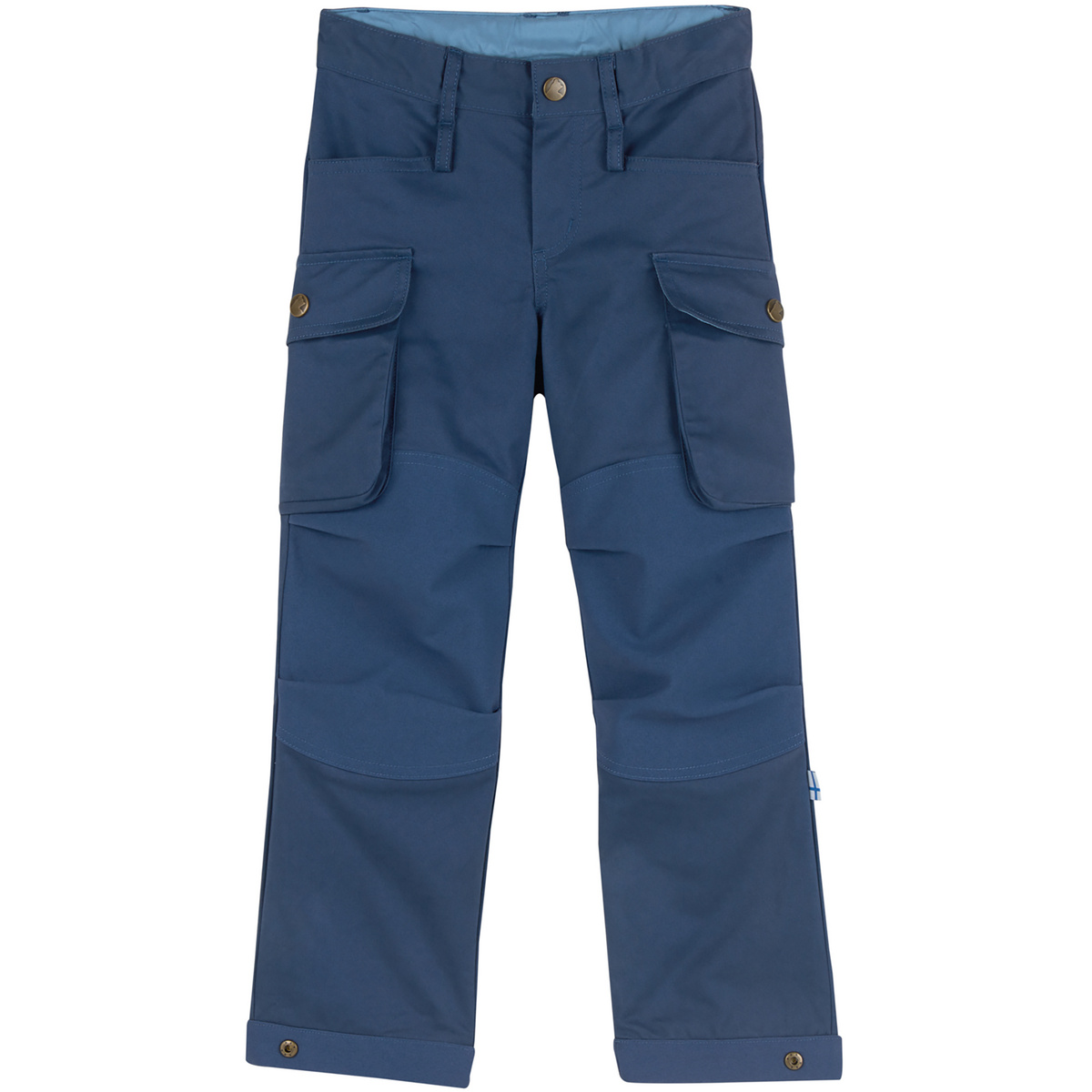 Finkid Enfants Pantalon Koski Canvas (taille 104 , Bleu)
