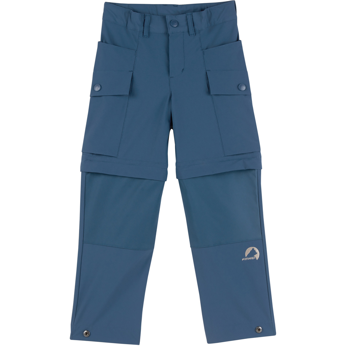 Finkid Kinder Orava Zip Hose (Größe 110 , blau)