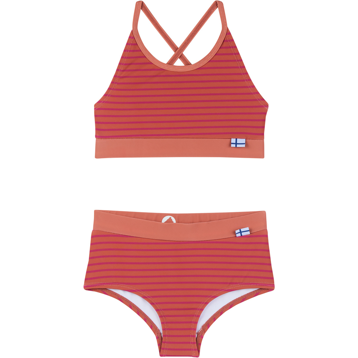 Finkid Bambino Bikini t Eko (Taglia 104 , Rosso)